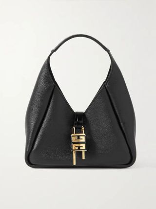 Givenchy + Mini Textured-Leather Shoulder Bag