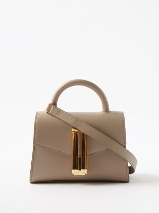 Demellier + The Nano Montreal Leather Cross-Body Bag