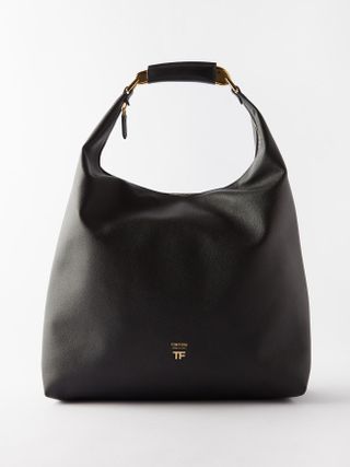 Tom Ford + Bianca Large Leather Shoulder Bag