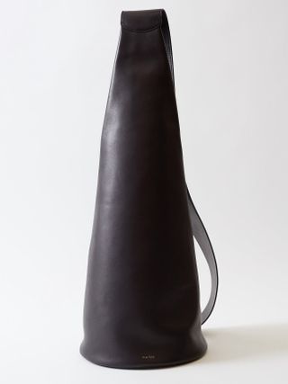 The Row + Miguel Leather Shoulder Bag