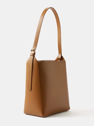 A.P.C. + Virginie Small Leather Shoulder Bag