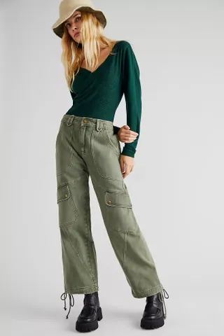Free People + Come and Get It Utility Pants