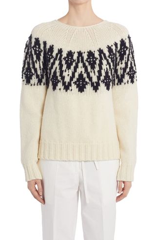 Jil Sander + Chunky Wool Blend Sweater