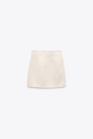 Zara + Flared Mini Skirt