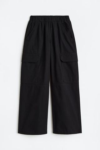 H&M + Wide Cargo Trousers