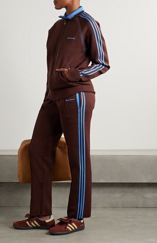 Adidas Originals + Wales Bonner + Embroidered Recycled Pants