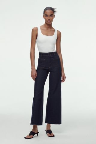Zara + ZW Patch Pocket Jeans