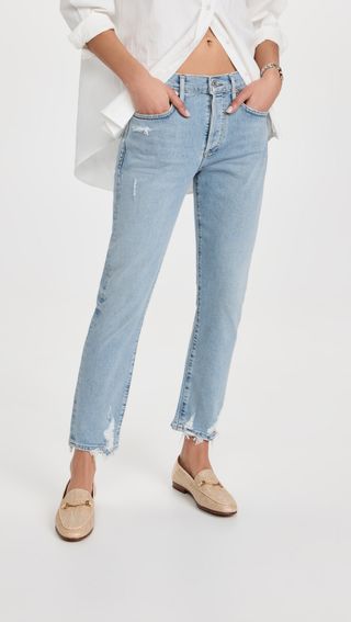 Citizens of Humanity + Emerson Slim Mid Rise Boyfriend Jeans