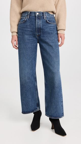 AGOLDE + Low Slung Baggy Jeans