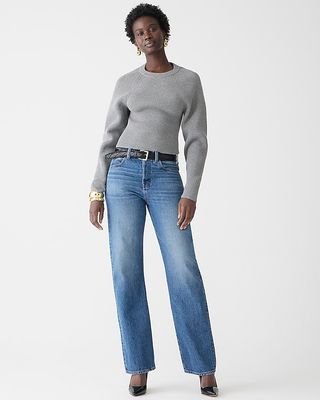 J.Crew + Point Sur Loose Straight Jean in Ludlow Wash