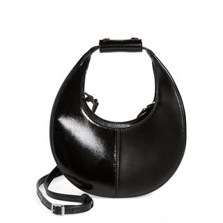Staud + Mini Moon Split Leather Bag