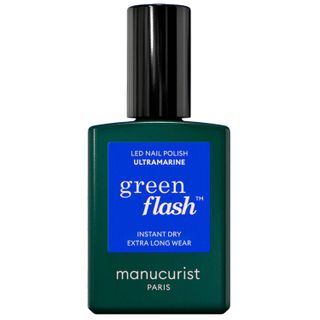 Manucurist + Green Flash Varnish in Ultramarine