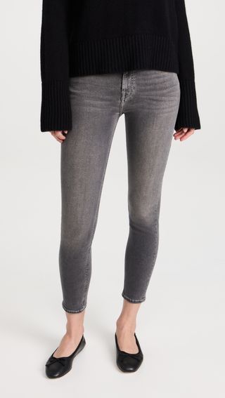 7 for All Mankind + B(Air) Ankle Skinny Jeans