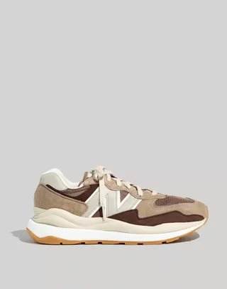 New Balance + 57/40 Sneakers in Moon Shadow and Marblehead