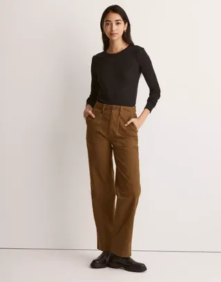 Madewell + The Perfect Vintage Wide-Leg Pant: Utility Edition