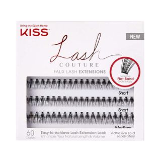 KISS + Lash Couture Faux Lash Extensions Set, Lash Clusters