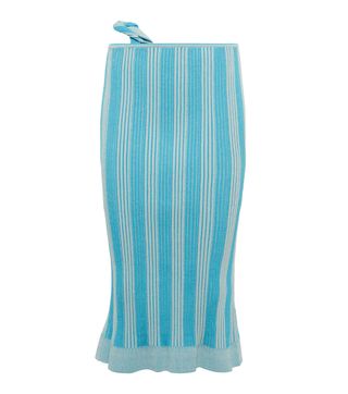 Jacquemus + La Jupe Gelato Striped Midi Skirt