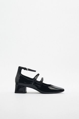 Zara + Block Heel High Heels