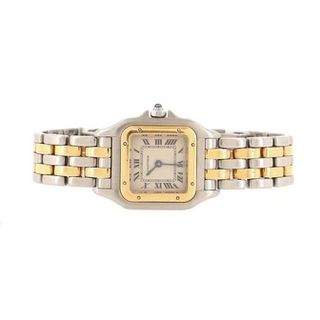 Cartier + Panthere De Cartier Quartz Watch Stainless Steel and Yellow Gold 22
