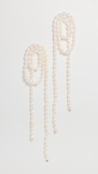 Shashi + Vroom Pearl Earrings