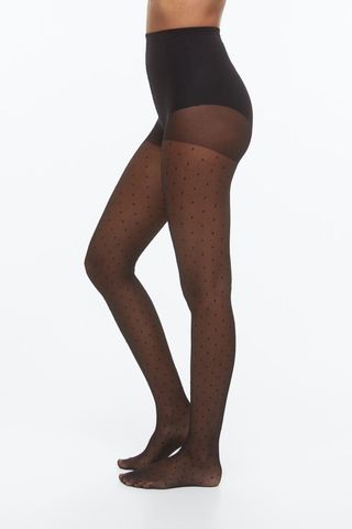 H&M + 40 Denier Dotted Tights