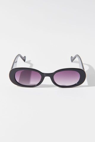 Urban Outfitters + Clem Chunky Oval Sunglasses