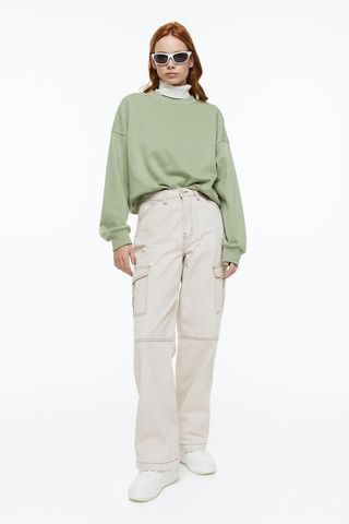 H&M + Twill Cargo Pants