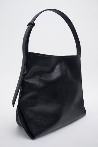 Zara + Minimal Leather Bag