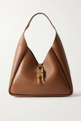 Givenchy + Hobo Textured-Leather Shoulder Bag