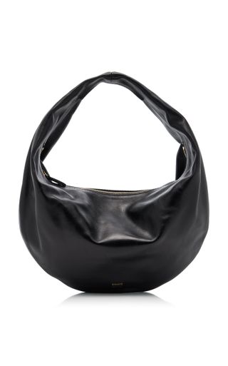 Khaite + Olivia Medium Leather Hobo Bag