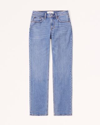 Charles & Keith + Curve Love Mid Rise Straight Jean