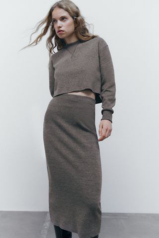 Zara + Soft Skirt