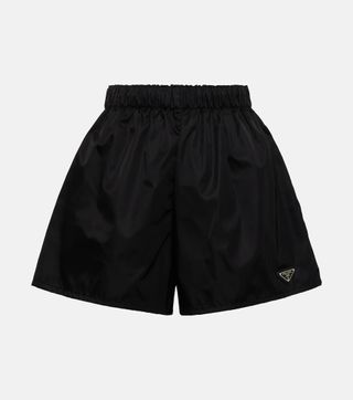 Prada + Re-Nylon High-Rise Shorts