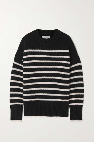 La Ligne + Marin Striped Wool and Cashmere-Blend Sweater