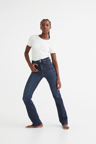 H&M + True to You Bootcut High Jeans