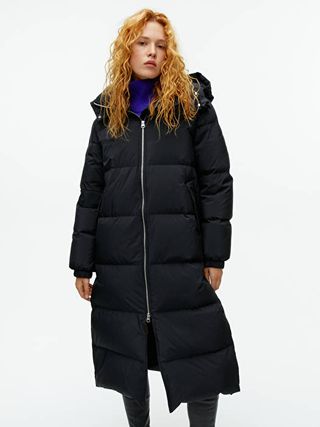 Arket + Long Down Puffer Coat