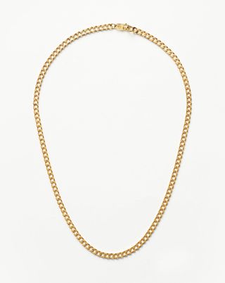 Missoma + x Lucy Williams Flat Curb Chain Necklace
