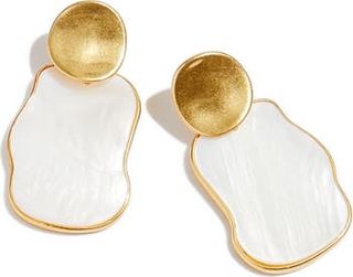 Madewell + Mother-Of-Pearl Statement Earrings