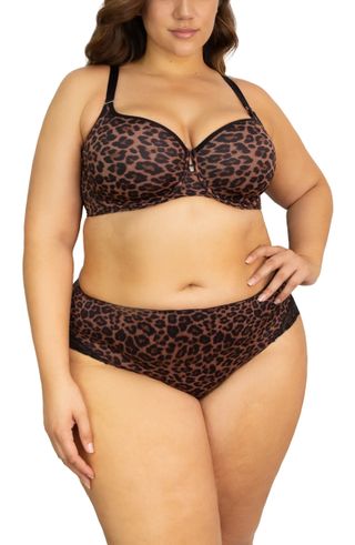 Curvy Couture + Tulip Smooth Convertible Underwire Push-Up Bra