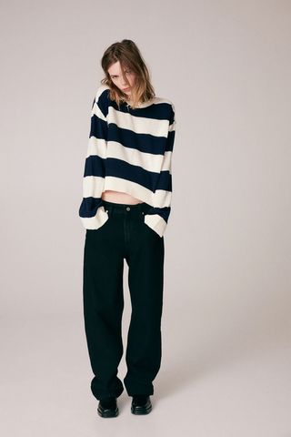 H&M + Sweater With Linked Seams