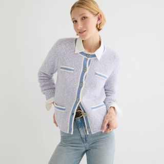 J.Crew + Marled Sweater Lady Jacket