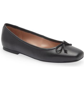 Nordstrom + Leather Ballet Flat