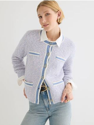 J.Crew + Marled Sweater Lady Jacket