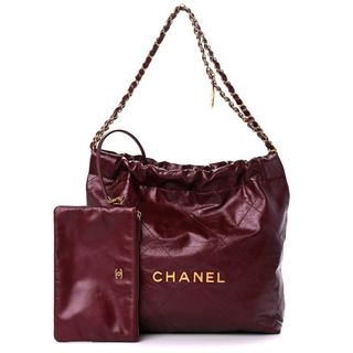 Chanel + Shiny Calfskin Quilted Small Chanel 22