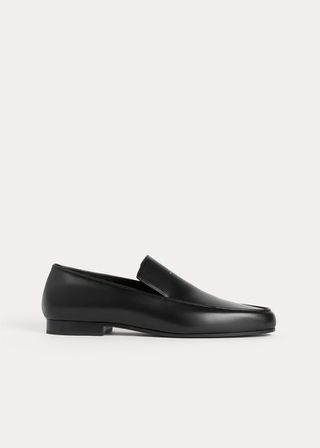 Toteme + The Oval Loafer Black