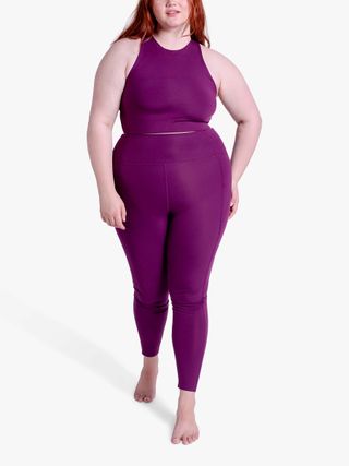 Girlfriend Collective + Compressive High Rise Full Length Leggings