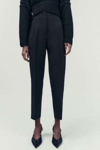 Zara + High Waisted Pants