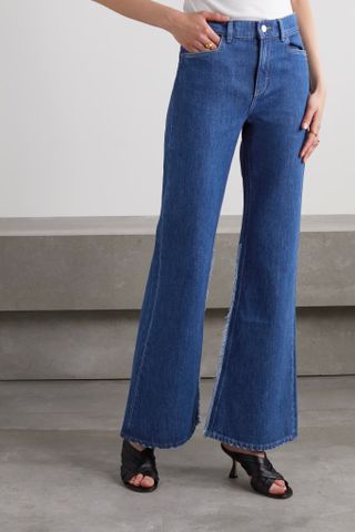 Wandler + Daisy Organic High-Rise Flared Jeans