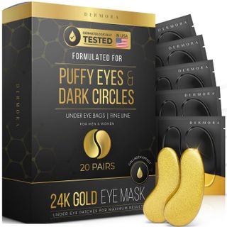 Dermora + 24K Gold Eye Masks