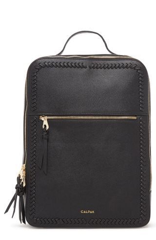 Calpak + Kaya Faux Leather Laptop Backpack